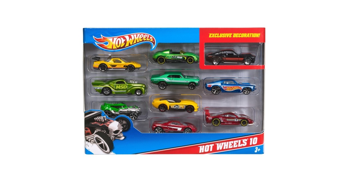 Hot Wheels Pack De Voitures Hot Wheels Jeu V Hicule Produit D