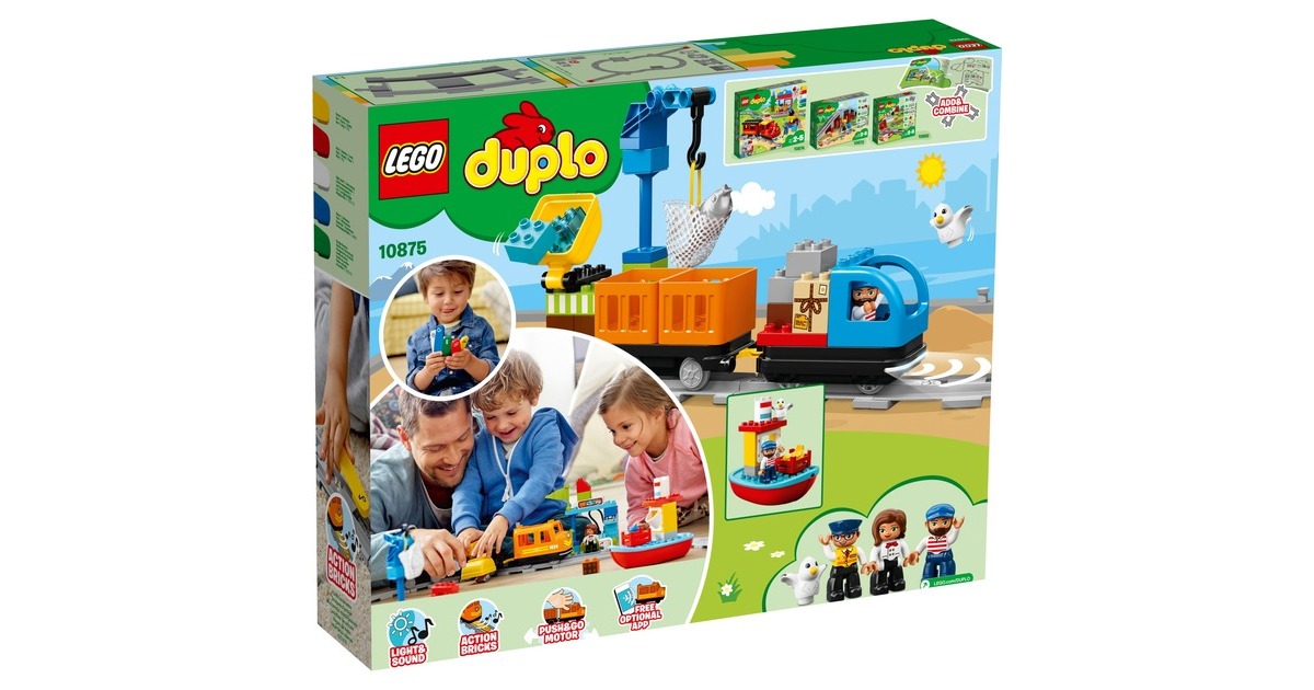 Lego Duplo Le Train De Marchandises (10875)