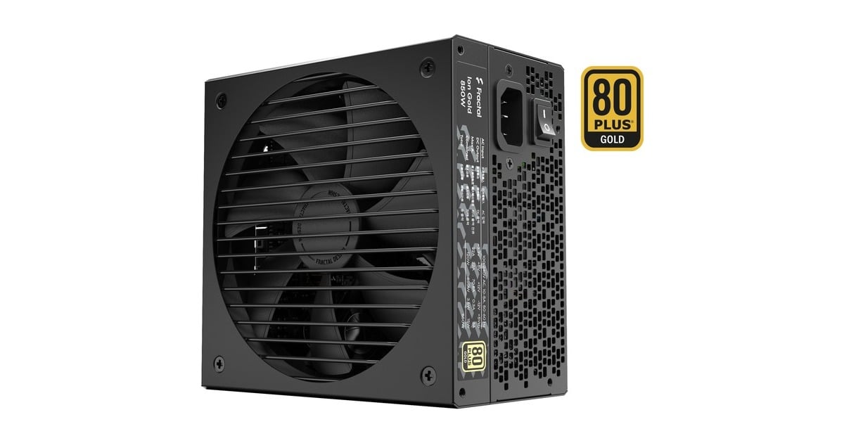 Fractal Design Ion Gold 750W - Gold - Alimentation PC Fractal