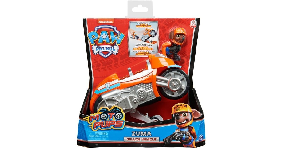 SPIN MASTER Véhicule + figurine mighty pups Zuma - Pat Patrouille pas cher  