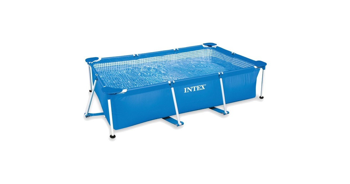 Kit Piscine Tubulaire Intex Ultra Silver Rectangulaire 457 X 274 X