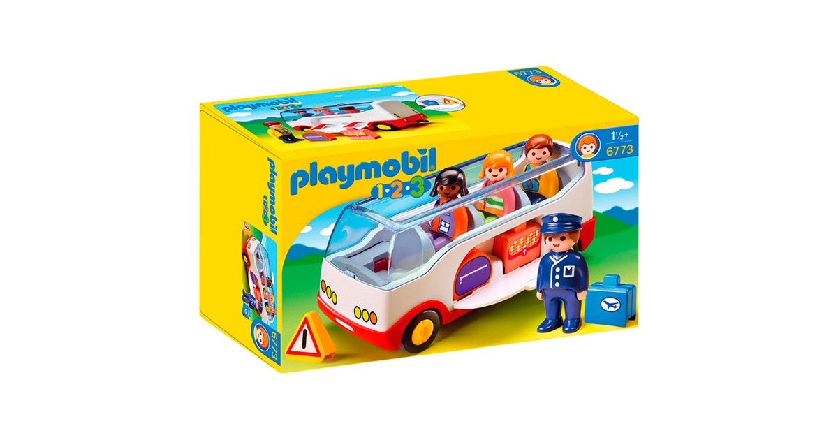 6773 Playmobil 123 Autocar de voyage - Playmobil
