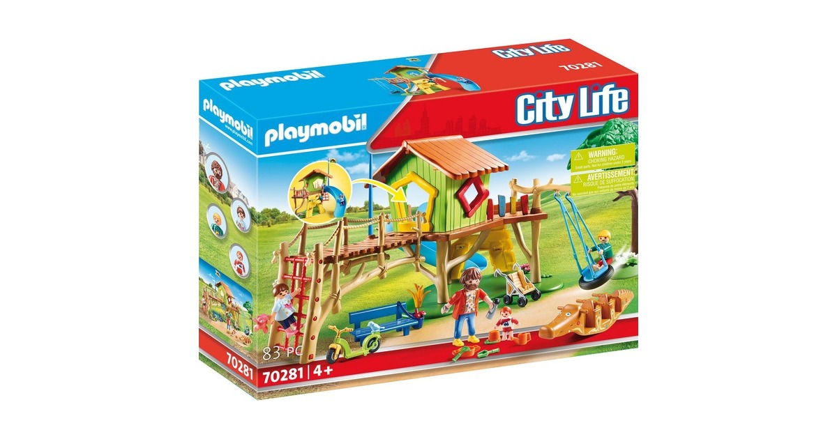 Playmobil City Life : Jouet de terrain de jeu pour pirates
