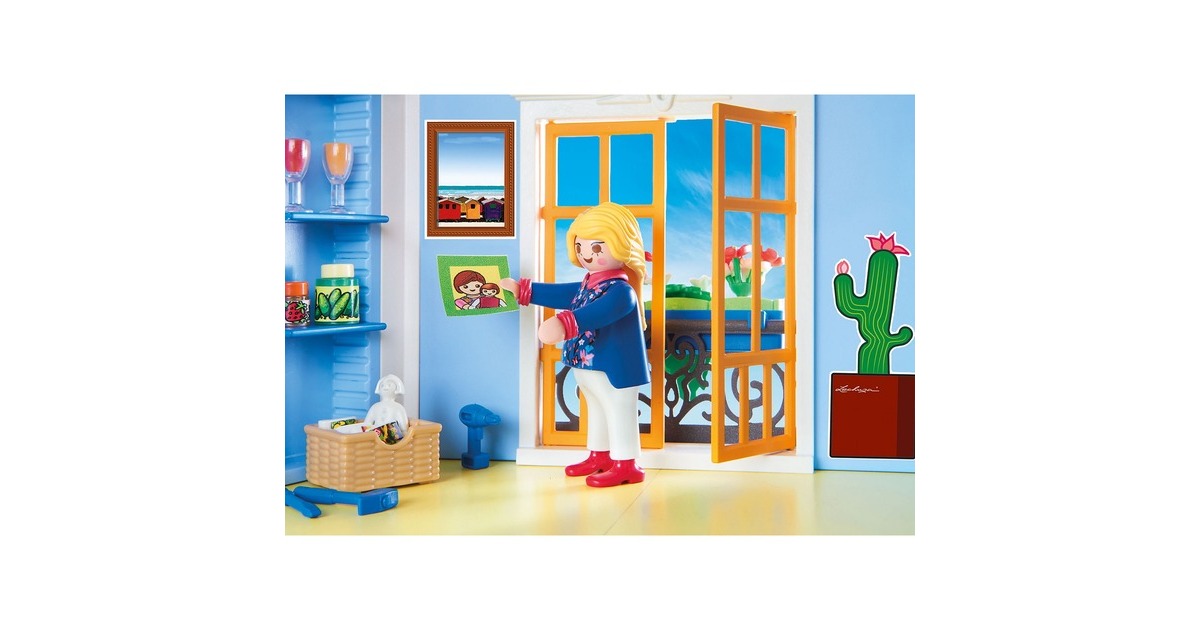 Playmobil - 70208 - Dollhouse La Maison Traditionnelle - Chambre Avec  Espace Couture à Prix Carrefour