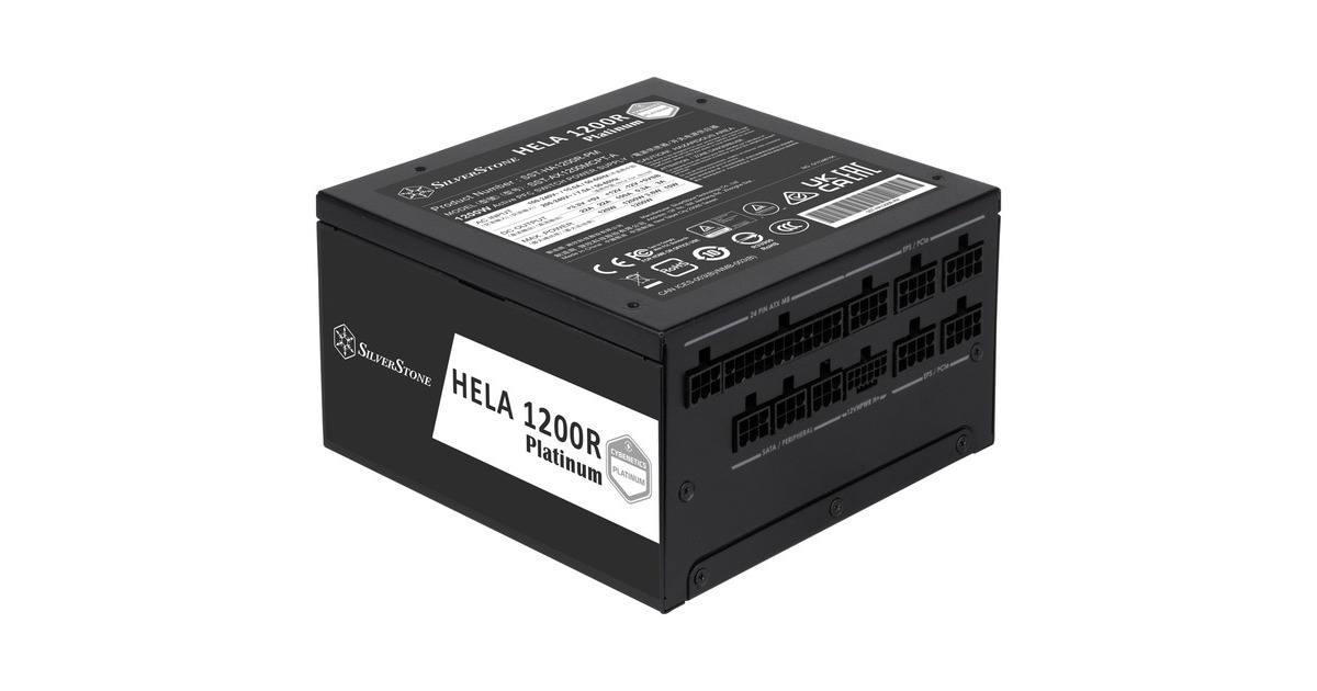 SILVERSTONE Silverstone HELA 850R Platinum Cybenetics 850W PCIe