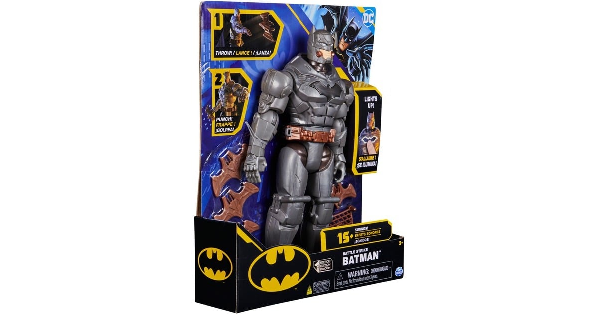 Figurine Batman et ses accessoires - 10 cm - Batman Le Film Spin