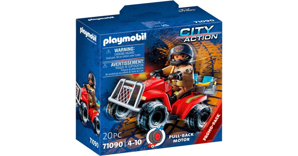 Playmobil® - Pompier et quad - 71090 - Playmobil® City Action