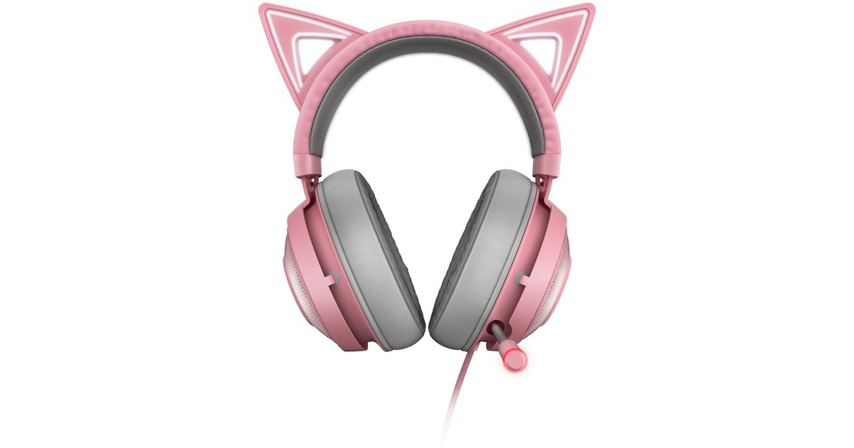 Kraken Kitty - Razer - Rose - Casque Gamer Multiplateforme