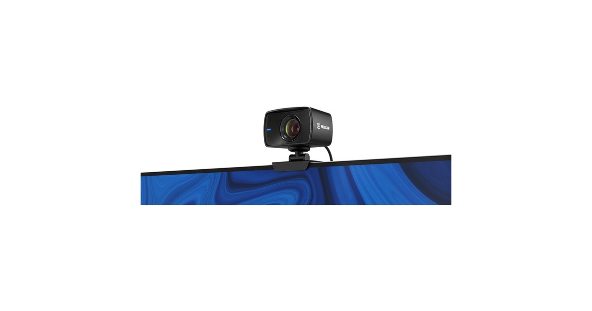 Webcam pour PC Elgato Facecam Full HD Noir - Webcam