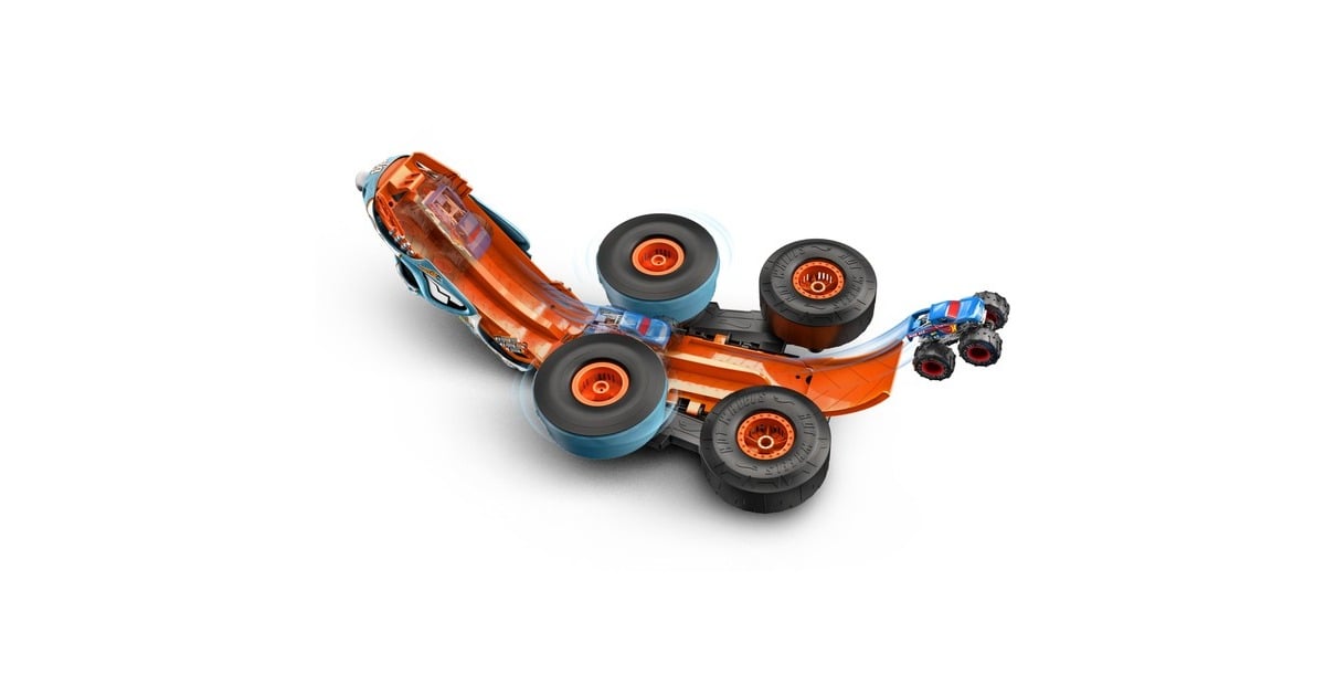 Hot Wheels HPK27, Voiture télécommandée Noir/Orange