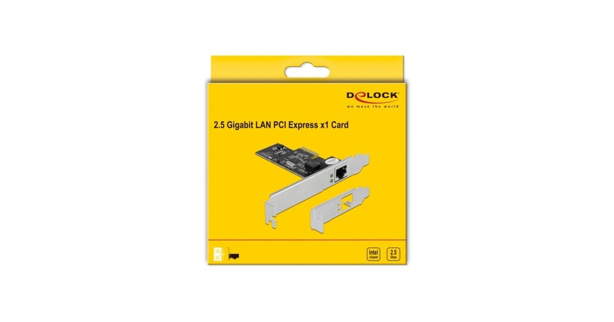 Delock Carte réseau PCI-Express-x4 - 1x SFP+ SFP+