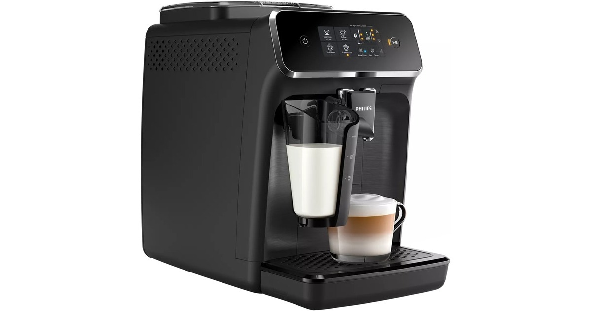 Machine Expresso à café grains avec broyeur Séries 2200 Noir