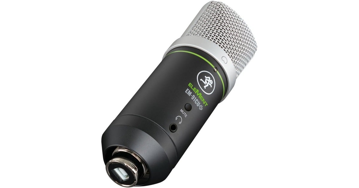 Microphone à condensateur USB Mackie EM-91CU