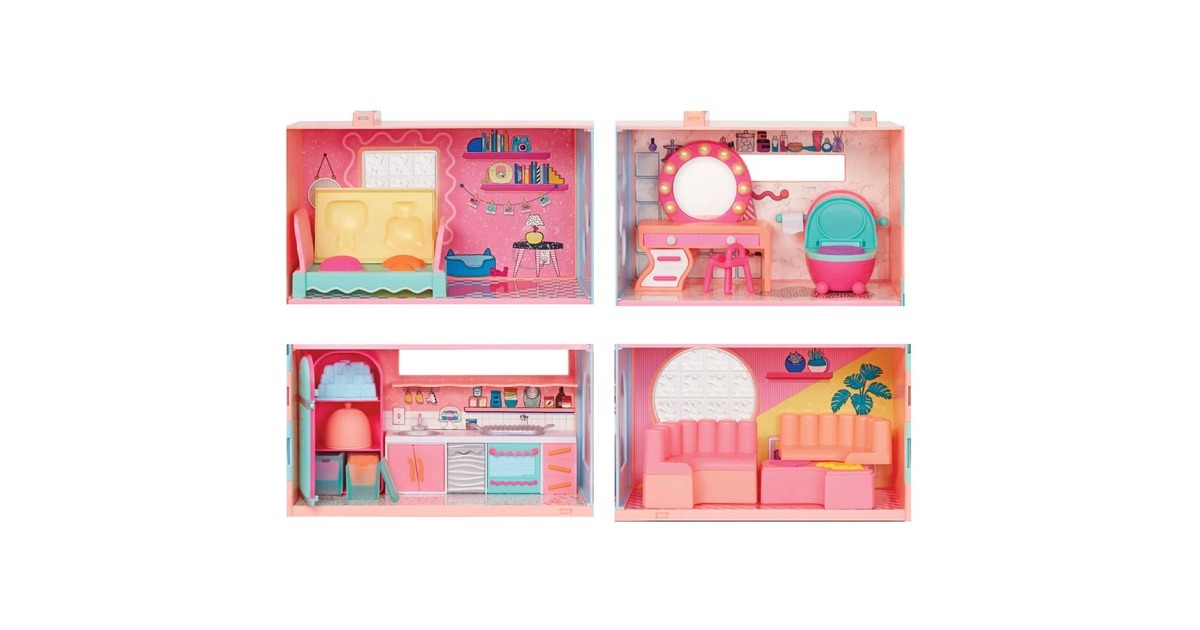 jenich Lot de 4 accessoires miniatures pour maison de poupée