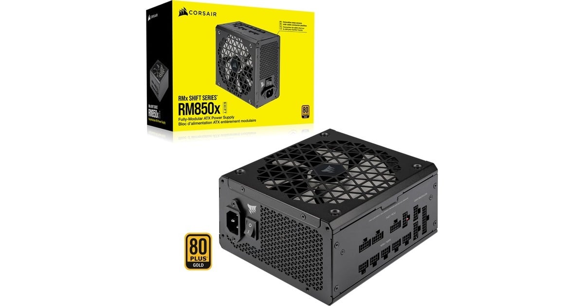 Corsair RM850e Alimentation PC 850 W 80PLUS® Gold - Conrad Electronic France