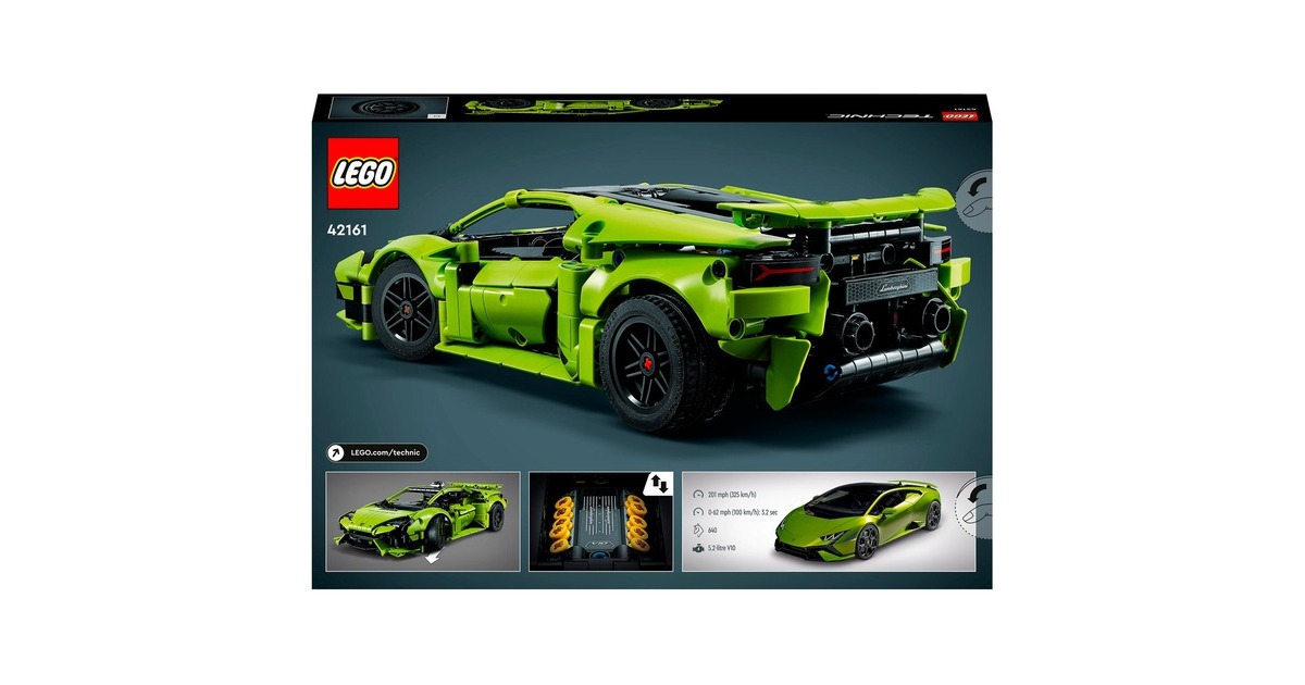 42161 - LEGO® Technic - Lamborghini Huracán Tecnica LEGO : King Jouet, Lego,  briques et blocs LEGO - Jeux de construction