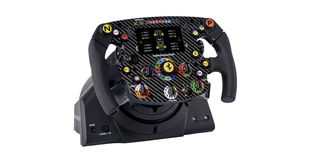 Thrustmaster Formula Wheel Add-On Ferrari SF1000 Edition, Replique Volant  pour PS5 / PS4 / Xbox Series X|S / Xbox One / PC - Sous license officielle