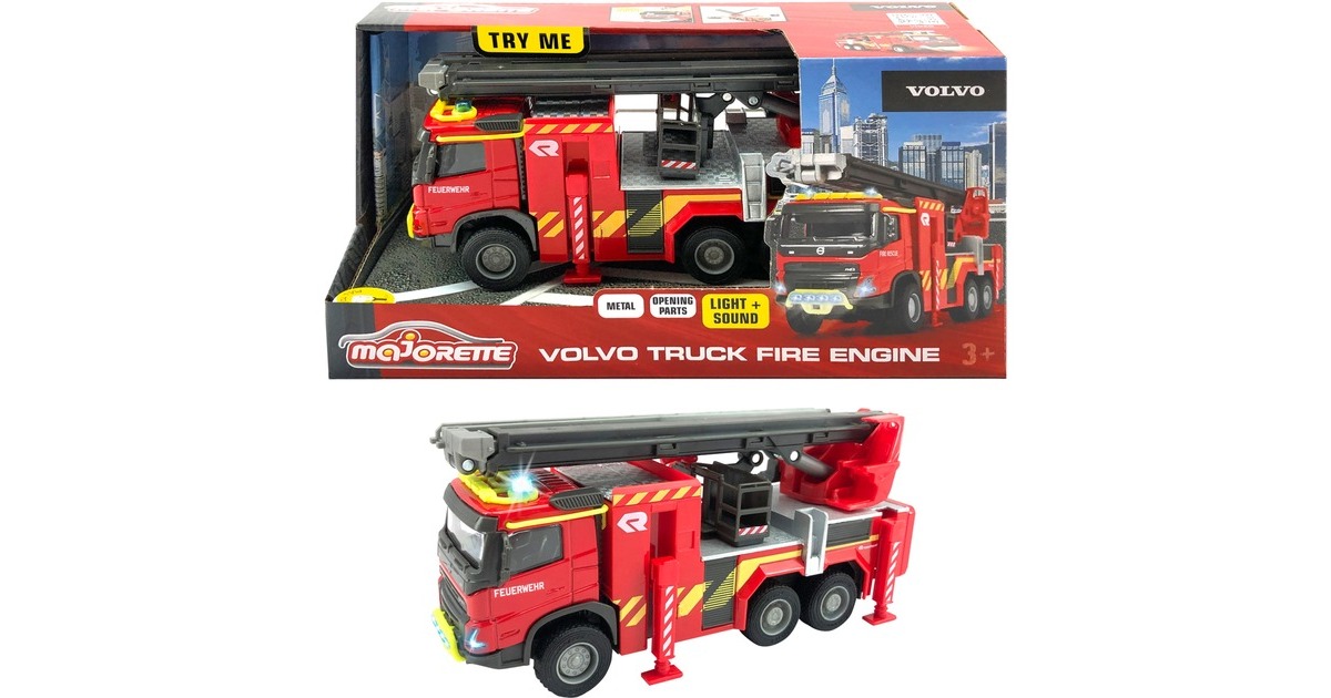 Majorette camion de pompier Volvo, Commandez facilement en ligne