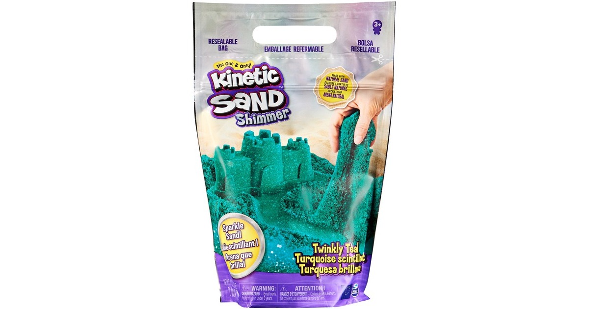 Kinetic Sand Shimmer turquoise scintillant, Commandez facilement en ligne