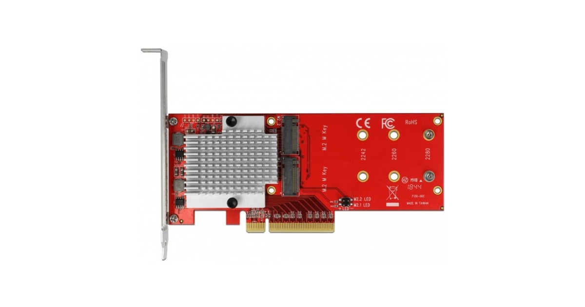 Delock Carte Et Adaptateur D Interfaces Interne M Pcie M