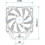 EKL 22210021026, Refroidisseur CPU 