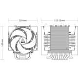 ARCTIC Freezer 4U-M, Refroidisseur CPU 