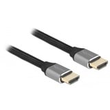 DeLOCK High Speed HDMI, Câble Gris, 1 mètre, 8K 60Hz, 48 Gbps