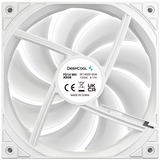 DeepCool FD14 ARGB, Ventilateur de boîtier Blanc, Connecteur de ventilateur PWM à 4 broches