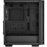 DeepCool  boîtier midi tower Noir | 1x USB-A | 1x USB-C | RGB | Window