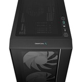 DeepCool  boîtier midi tower Noir | 1x USB-A | 1x USB-C | RGB | Window