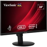 ViewSonic  24" Moniteur  Noir (Mat)