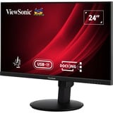 ViewSonic  24" Moniteur  Noir (Mat)