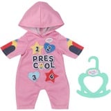 ZAPF Creation Kindergarten Romper+Badges, Accessoires de poupée BABY born Kindergarten Romper+Badges, Grenouillère de poupée, 2 an(s), 55 g