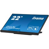 iiyama ProLite T2254MSC-B1AG 22" Moniteur tactile  Noir, Touch, HDMI, DisplayPort, USB, Audio