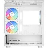 Aerocool  boîtier mini tower Blanc | 3x USB-A | RGB | Window