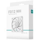 DeepCool FD12 WH 120x120x25, Ventilateur de boîtier Blanc