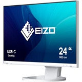 EIZO EV2480-WT 24" Moniteur  Blanc, 60,5 cm (23.8"), 1920 x 1080 pixels, Full HD, LED, 5 ms, Blanc