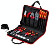 KNIPEX 00 21 11, Set d'outils Noir