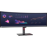 Lenovo  49" Moniteur UltraWide incurvé  Noir