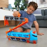 Mattel City Super Transporteur Extensible, Jeu véhicule Bleu/Orange, Ensemble de véhicules, 4 an(s), Plastique, Gris, Multicolore