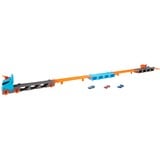 Mattel City Super Transporteur Extensible, Jeu véhicule Bleu/Orange, Ensemble de véhicules, 4 an(s), Plastique, Gris, Multicolore