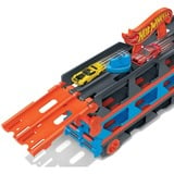 Mattel City Super Transporteur Extensible, Jeu véhicule Bleu/Orange, Ensemble de véhicules, 4 an(s), Plastique, Gris, Multicolore