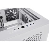 Thermaltake Divider 200 TG Air Snow Micro boîtier mini tower Blanc | 3x USB-A | Window