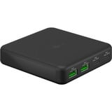 goobay USB-C PD Multiport Desktop (65 W), Chargeur Noir