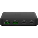 goobay USB-C PD Multiport Desktop (65 W), Chargeur Noir