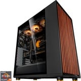 ALTERNATE AGP-DESIGN-AMD-003, PC gaming Noir/bois