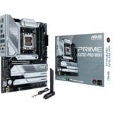 ASUS PRIME X670E-PRO WIFI carte mère socket AM5 Argent, RAID, Gb-LAN, WLAN, BT, Sound, ATX