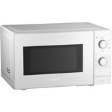 Bosch Serie 2 FL020MW0 Comptoir Micro-ondes uniquement 800 W Blanc, Four à micro-ondes Blanc, Comptoir, Micro-ondes uniquement, 800 W, Boutons, Rotatif, Blanc, Bouton