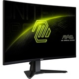 MSI  27" Moniteur gaming incurvé  Noir