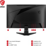 MSI  27" Moniteur gaming incurvé  Noir